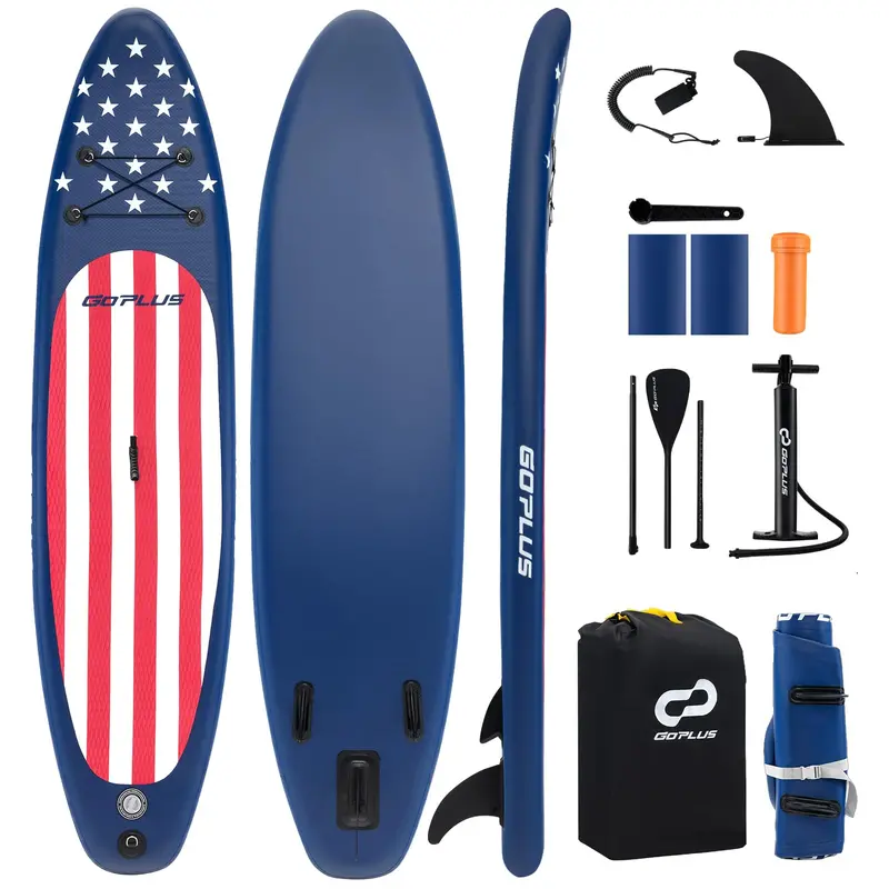 10-Foot Inflatable Stand-Up Paddle Board (Sup) For Beginners And Recreational Use 1