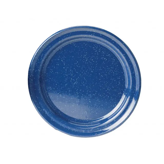 10-Inch Blue Serving Plate 1