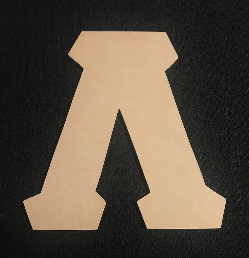 10-Inch Lambda Letter Wall Decor – Classic Greek Symbol 1