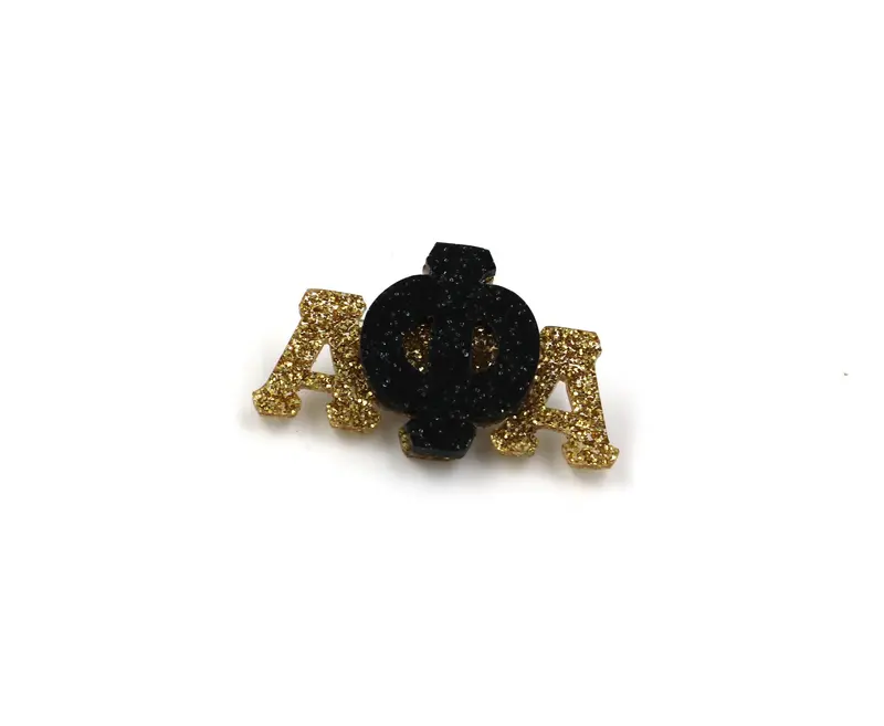 1906 Glitter Crafted Greek Emblem 1
