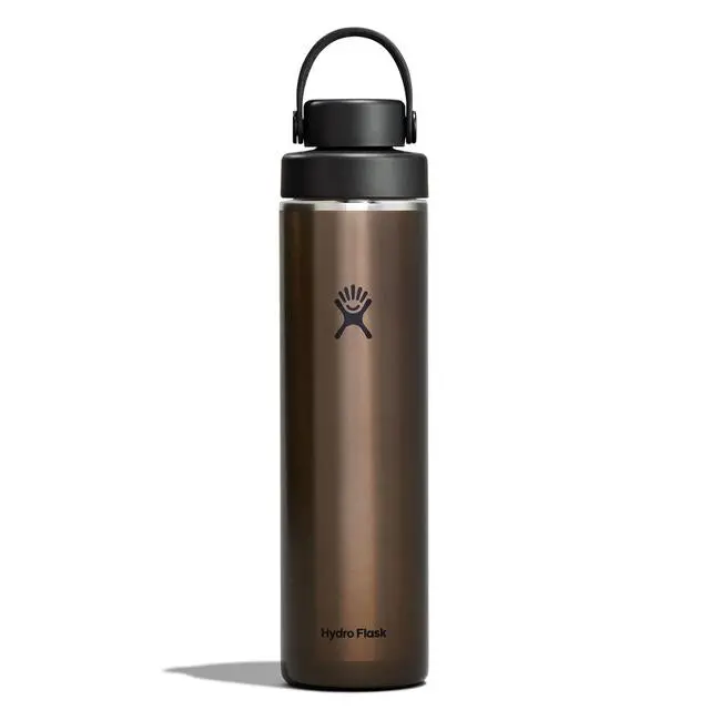 24-Ounce Lightweight Flex-Chug Water Bottle In Obsidian Black 1