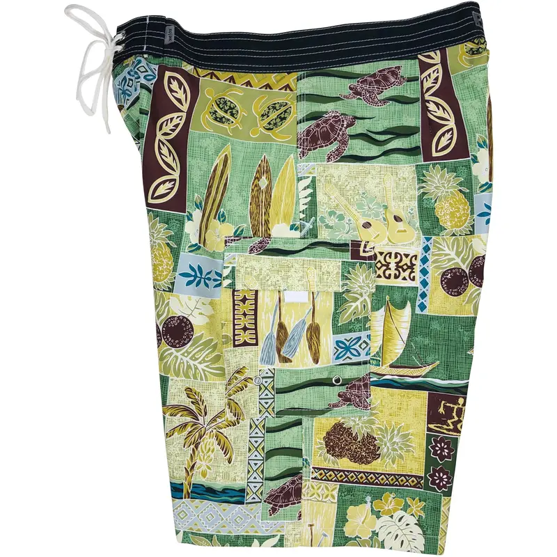 3-Day Weekend Men'S Fully Customizable Non-Elastic Waist Board Shorts 1