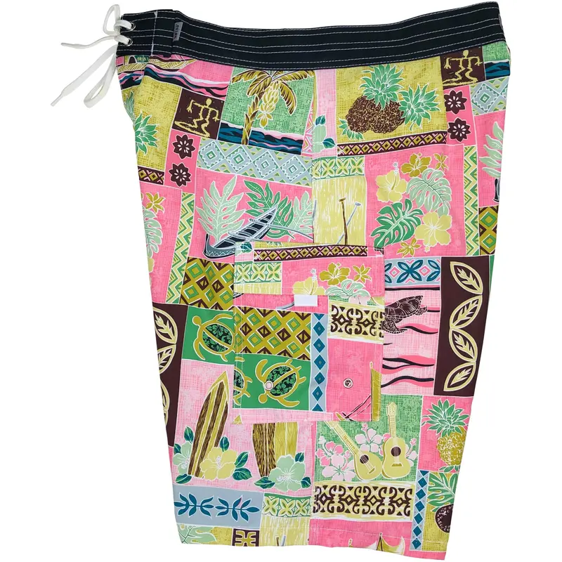 3-Day Weekend Men'S Non-Elastic Waist Board Shorts – Fully Custom Build 1