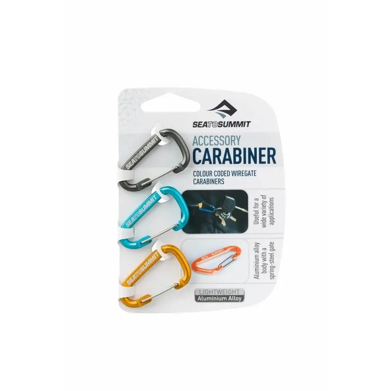 3-Piece Lightweight Accessory Carabiner Set 1
