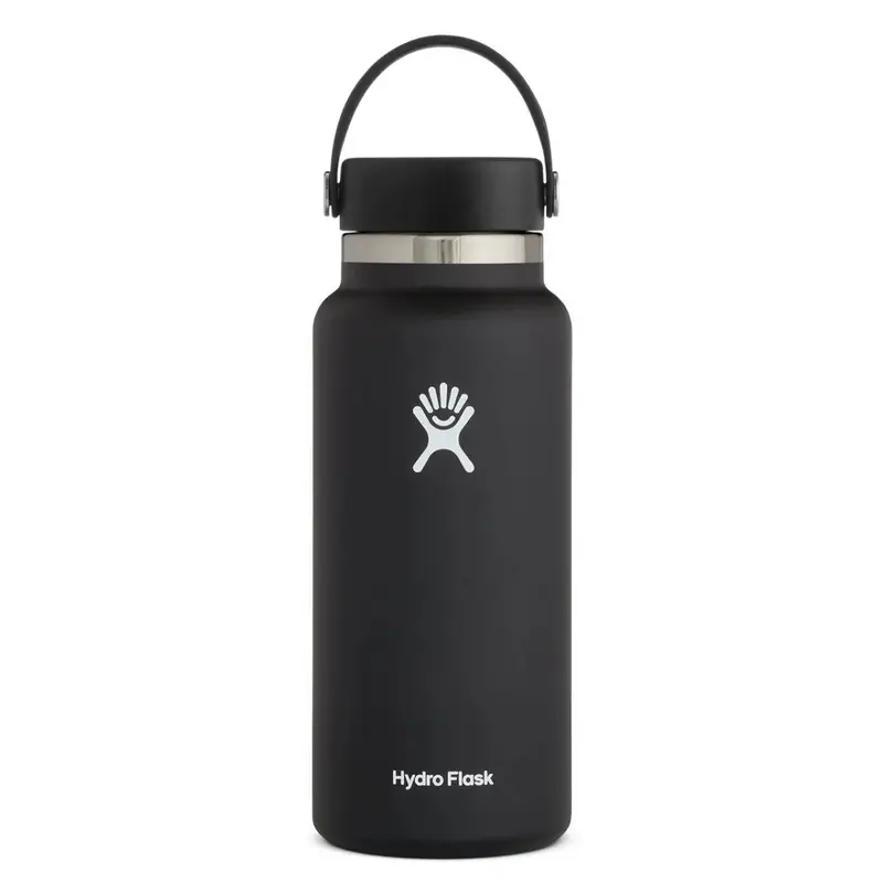 32 Oz (946 Ml) Wide-Mouth Insulated Bottle – Matte Black 1