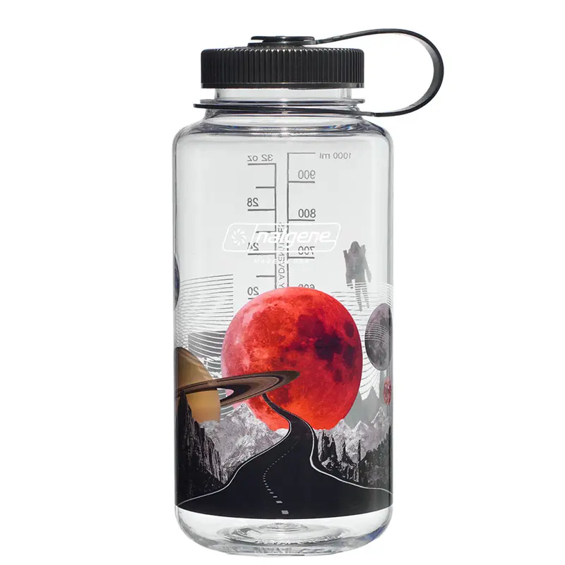 32Oz Surrealist Design Wide-Mouth Sustain Water Bottle 1