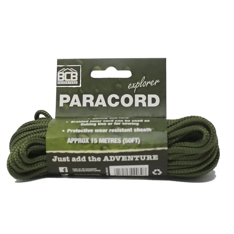 50Kg Tensile Strength Olive Paracord – 4Mm Diameter 1