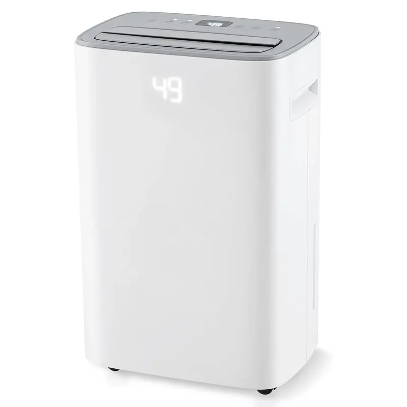 52-Pint Basement Dehumidifier – 4,500 Sq. Ft Capacity With Auto/Manual Drain Options 1
