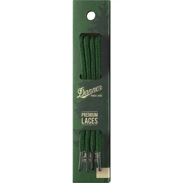 63-Inch Green Round Shoelaces 1