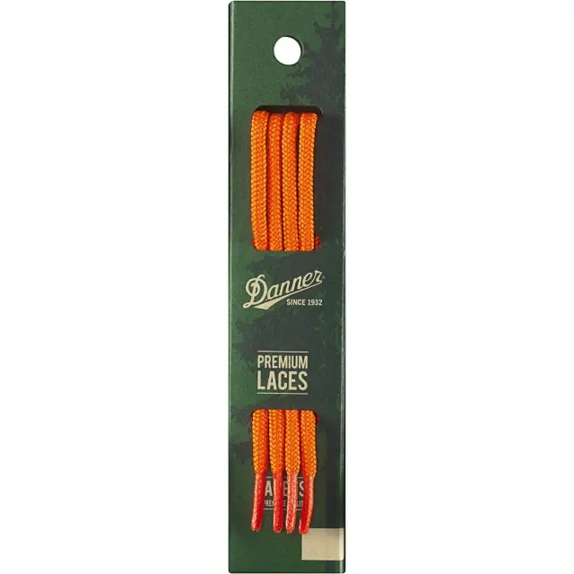 63-Inch Orange Round Shoelaces 1
