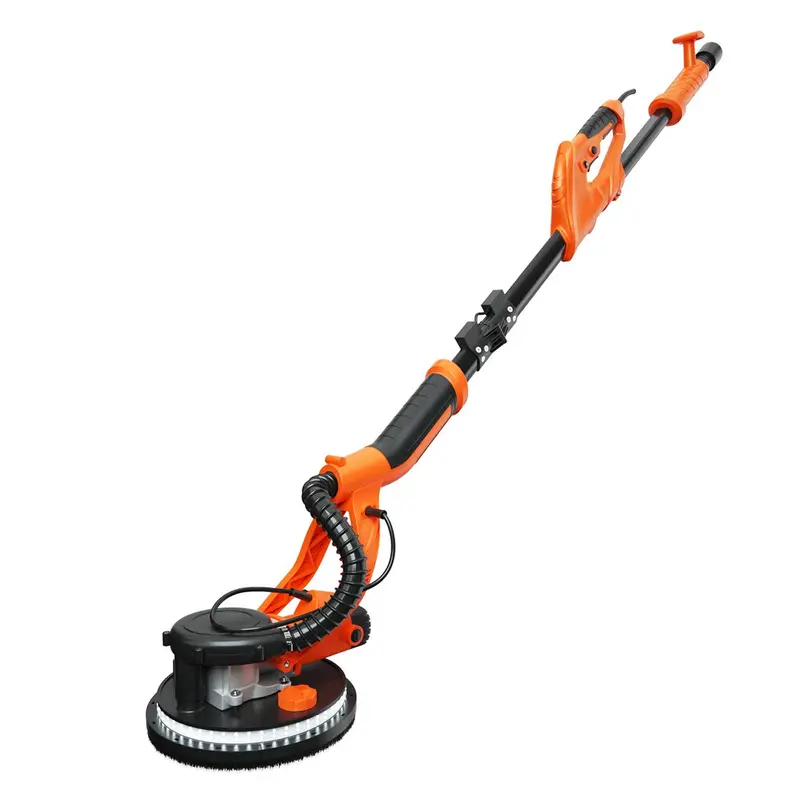 750W Foldable Drywall Sander Kit With 12 Sanding Disks And Carry Bag 1