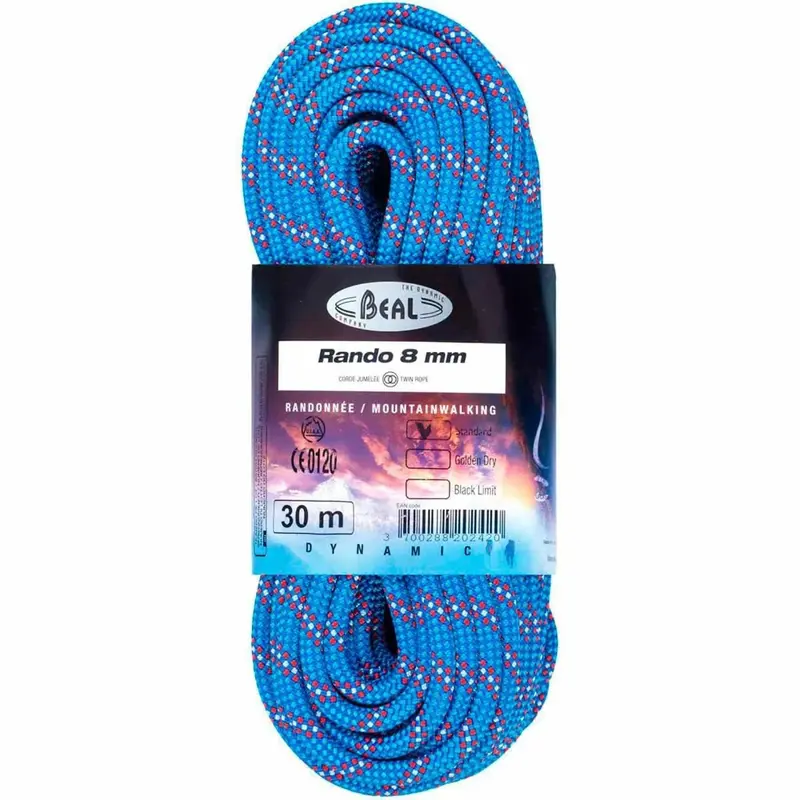 8Mm Rando Walking Rope – 30M Blue 1