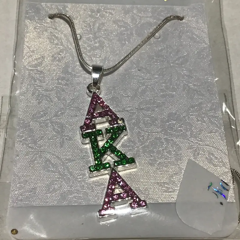 Aka Filigree Necklace With Color Crystal Accents 1
