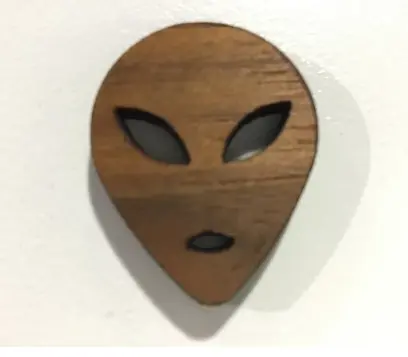 Alien-Inspired Mini Symbol Sticker 1