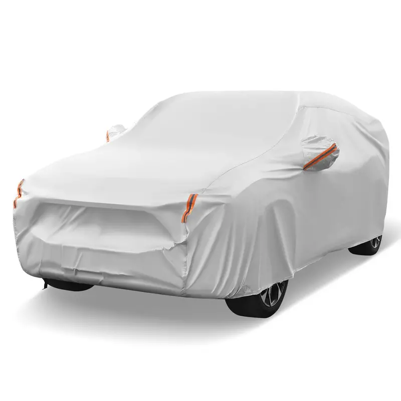 All-Weather Suv Car Cover – 200" Uv-Resistant, Waterproof Shield For Bmw, Honda, Lexus, Mercedes-Benz 1