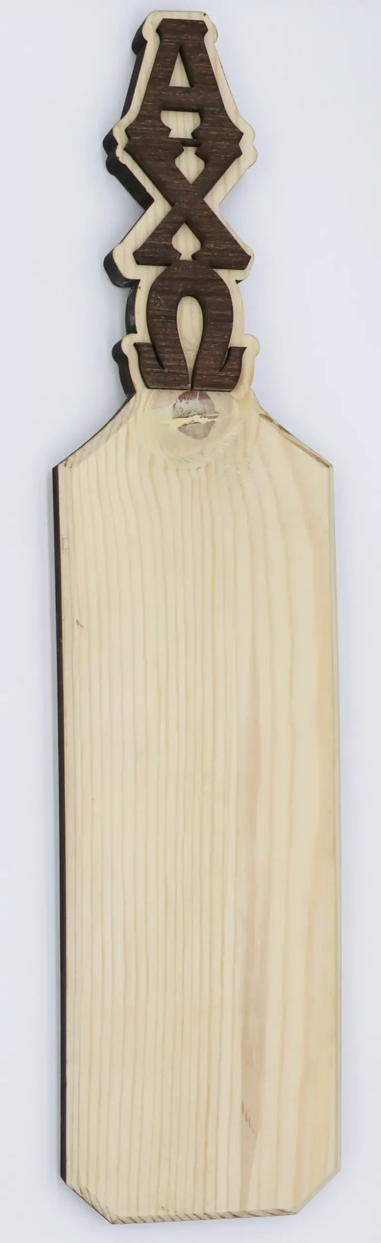 Alpha Chi Omega Handcrafted Greek Paddle 1