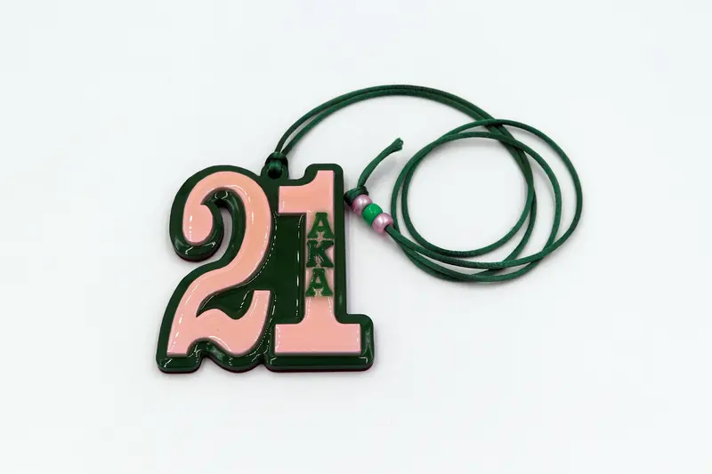 Alpha Kappa Alpha Collectible Number Tiki Glass 1