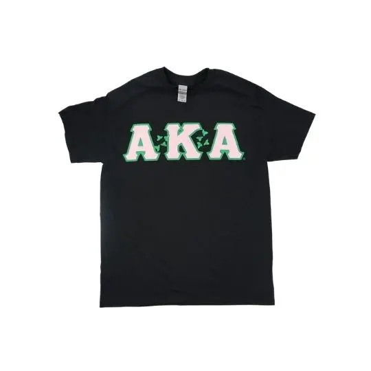 Alpha Kappa Alpha Ivy League Inspired T-Shirt – Collegiate Aesthetic Tee 2