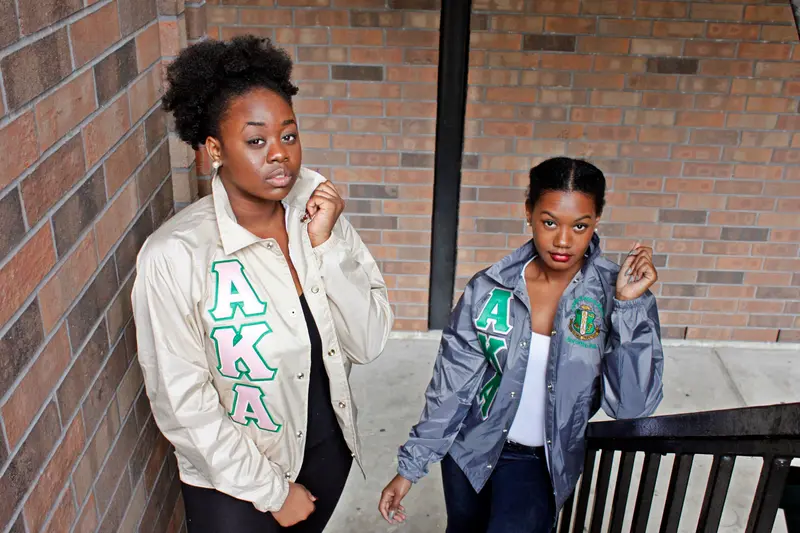 Alpha Kappa Alpha Shield-Emblazoned Crossing Jacket 1