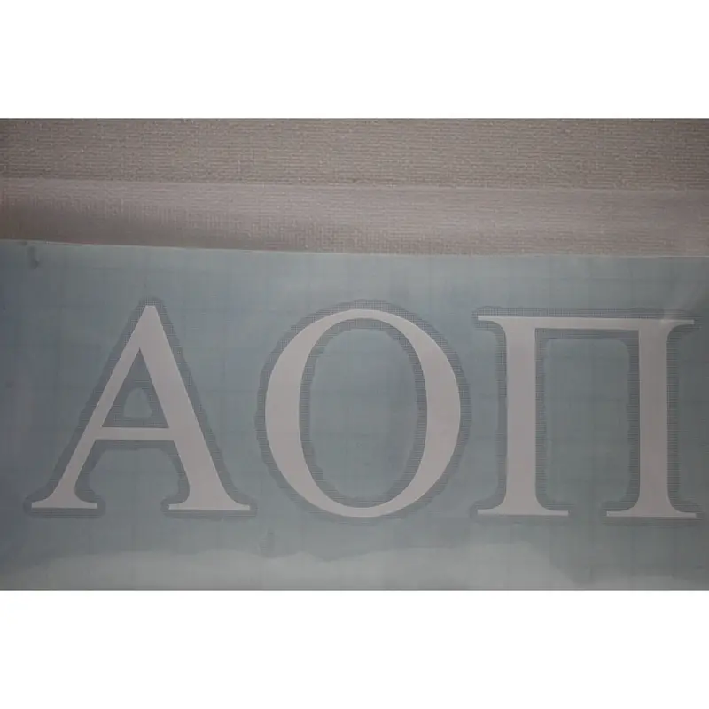 Alpha Omicron Pi Vinyl Wall Decal 1