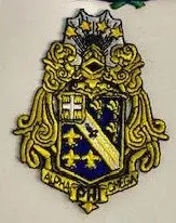 Alpha Phi Omega Fraternity Shield Embroidered Patch 1