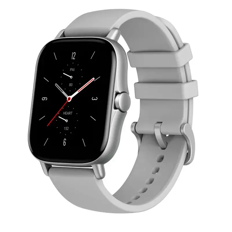 Amazfit Gts 2 Smartwatch – Urban Grey Aluminum Body, Sleek Fitness Tracker 1