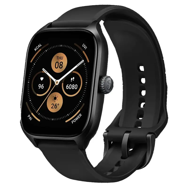 Amazfit Gts 4 Infinite Smartwatch – Jet Black Titanium Build, Long-Lasting Battery 1