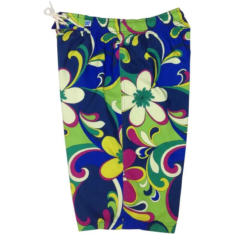 Art Fest Women'S Elastic Waist Board Swim Shorts – Regular Rise, Long Length 1