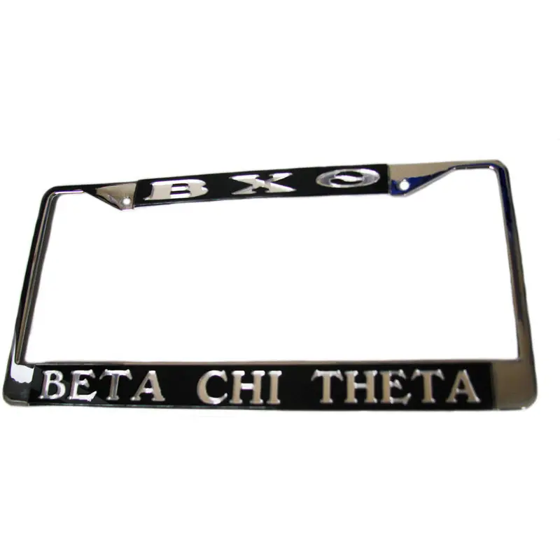 Beta Chi Theta Custom Car License Plate Frame 1