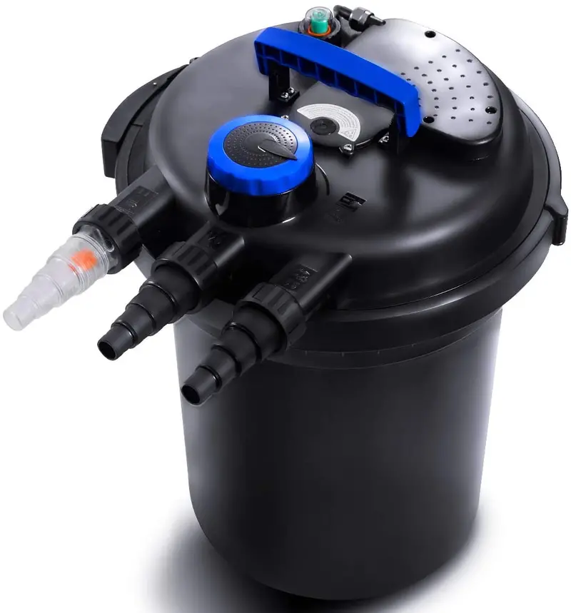 Bio-Mechanical Pond Filter System With 13W Uv Sterilizer For Clear Water 1