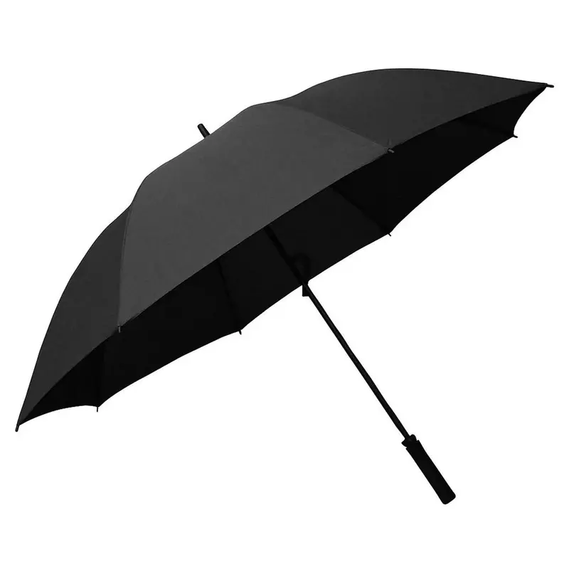 Black Fiberglass Travel Golf Umbrella 1