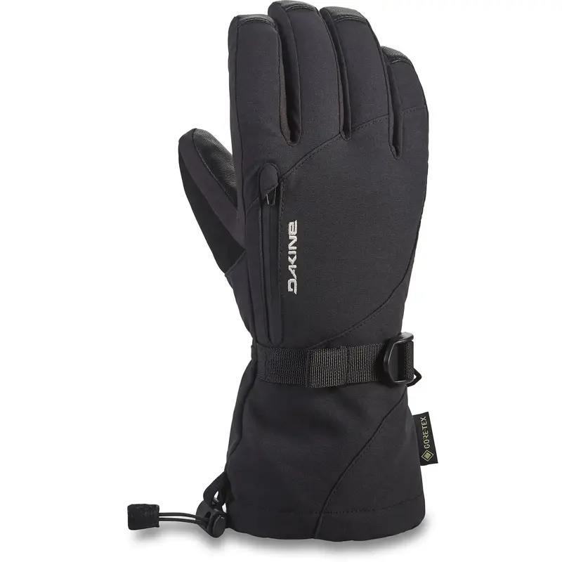 Black Leather Sequoia Gore-Tex® Touchscreen-Compatible Gloves 1