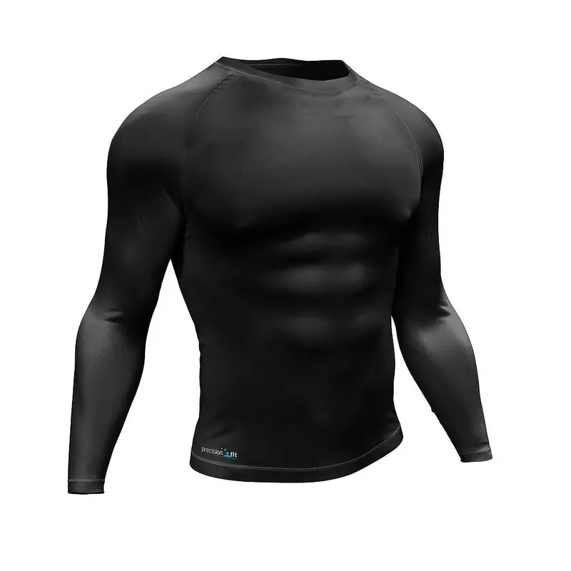 Black Long-Sleeve Essential Baselayer Top 1