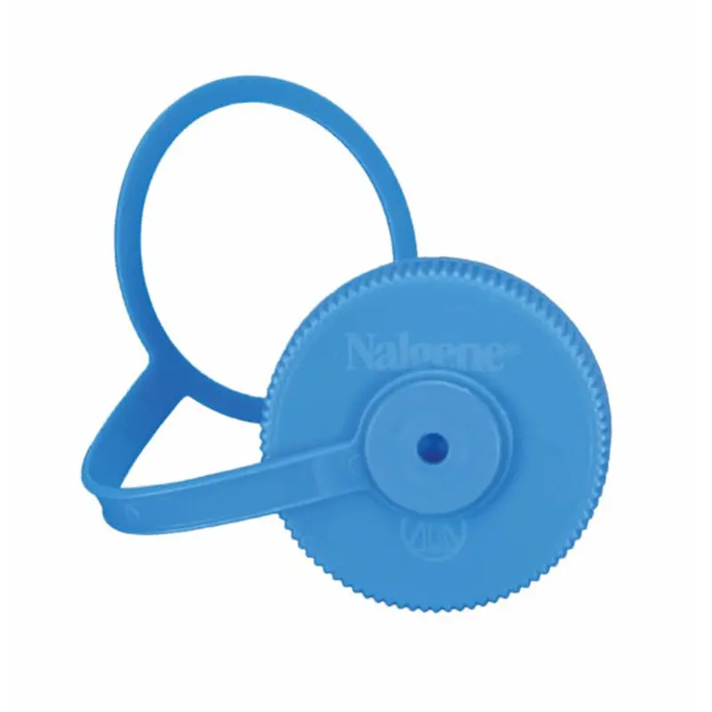 Blue Wide-Mouth Bottle Cap – Ergonomic Flip Top 1