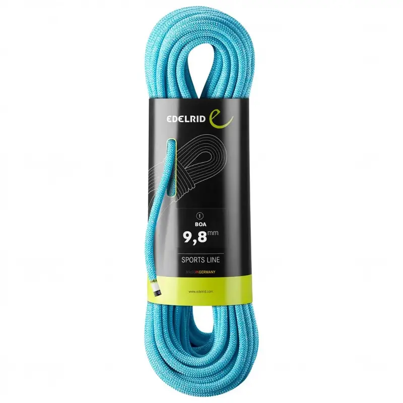 Boa 9.8 Mm Dynamic Climbing Rope – Blue, 60 Metres 1