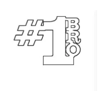 Bro Peel-And-Stick Decal – Bold #1 Typography 1