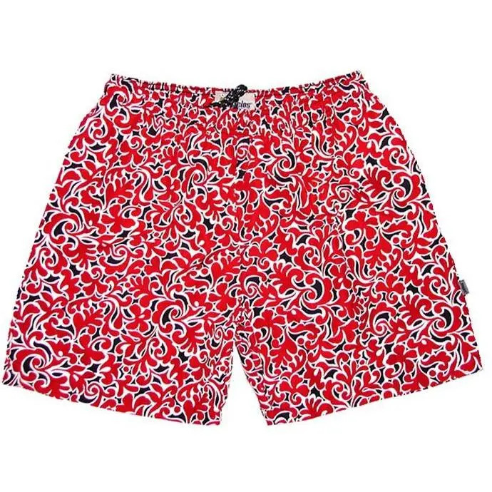 Bullwinkle Men'S Elastic-Waist Swim Trunks – Mid-Length Fit 1