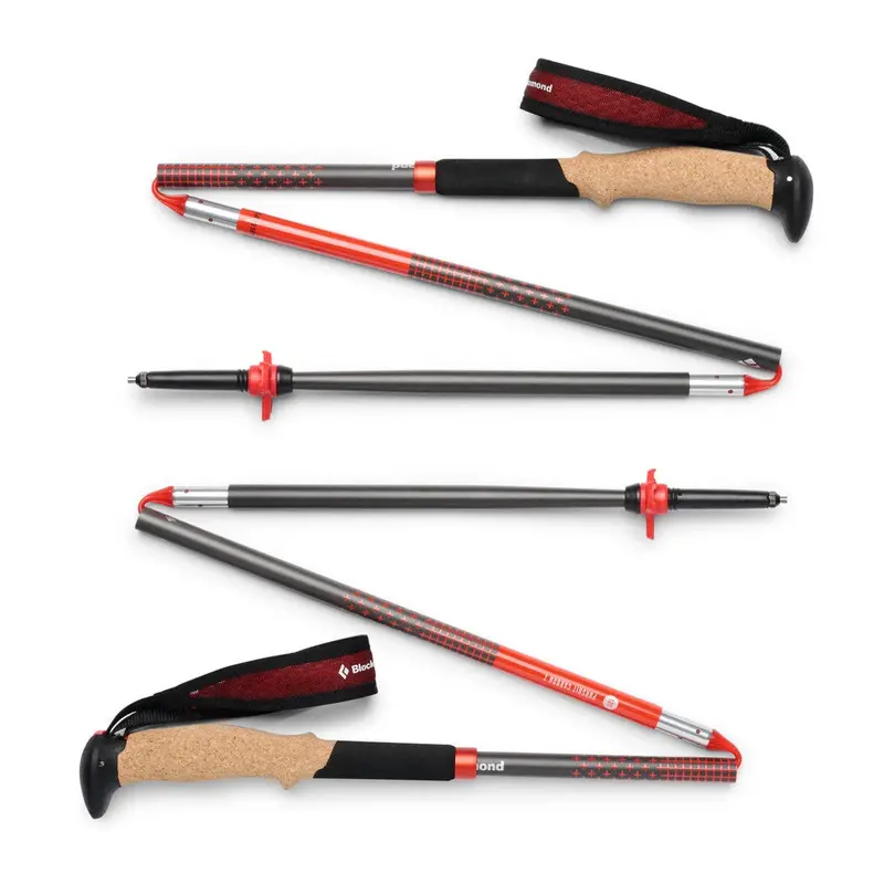 Carbon Z Folding Trekking Poles – Octane Finish 1