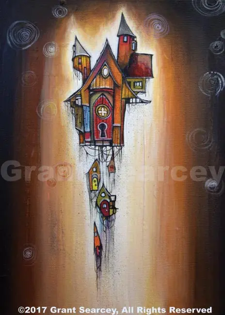 Castle Key Symbolic Art 1