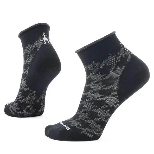 Casual Houndstooth Ankle Socks For Daily Wear 1