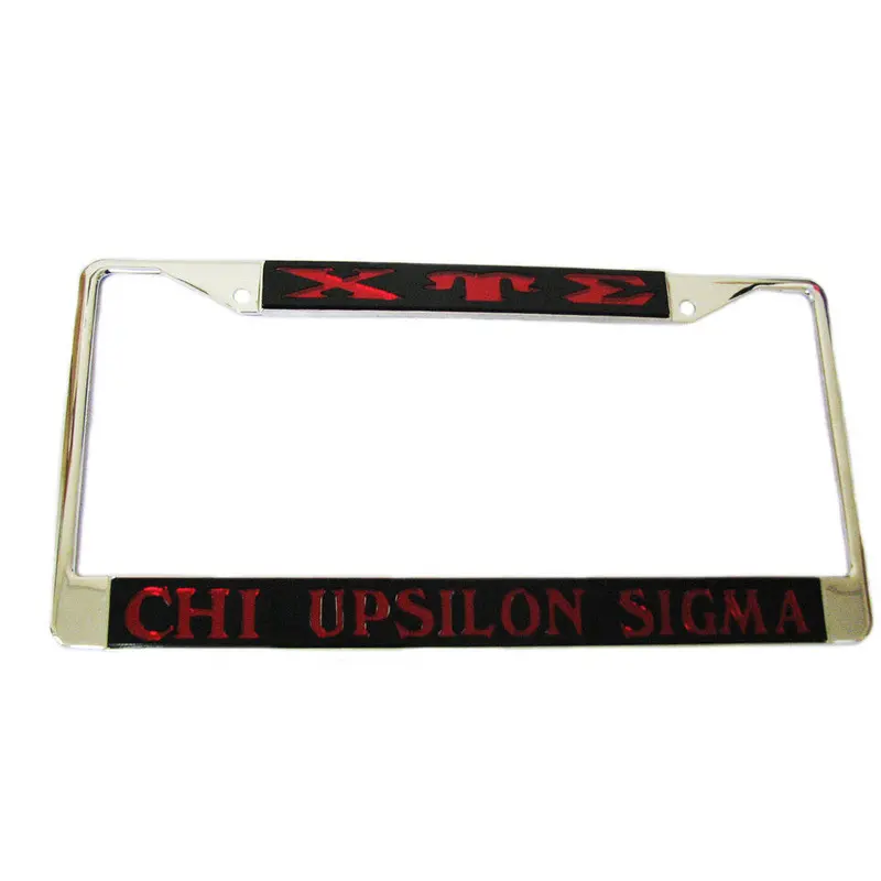 Chi Upsilon Sigma Decorative License Frame 1