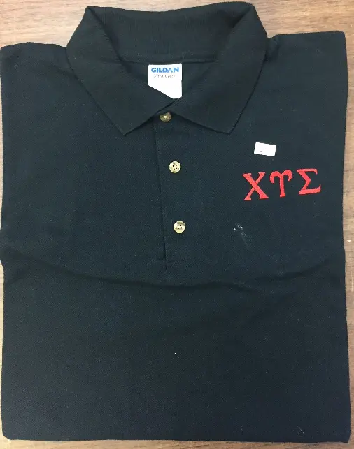 Chi Upsilon Sigma Pique Polo Shirt (No Longer Available) 1