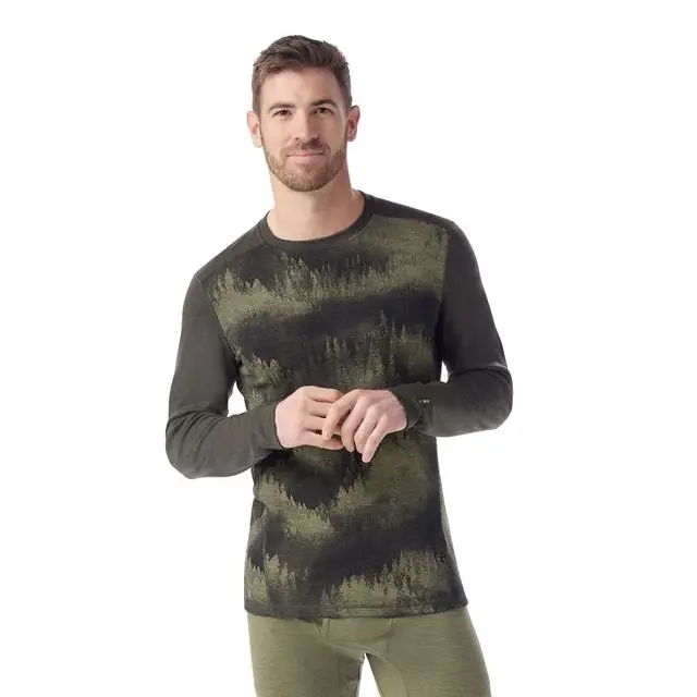 Classic Thermal Merino Crew Base Layer For Men 1