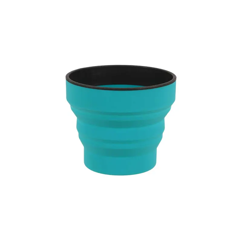 Collapsible Silicone Ellipse Travel Cup 1