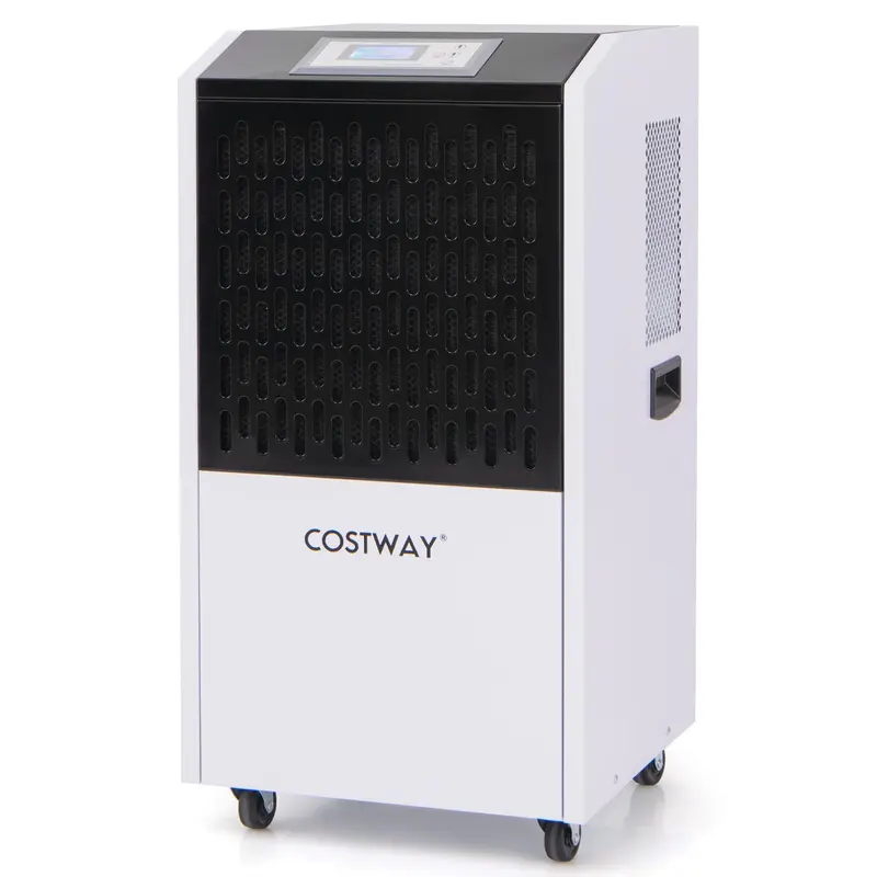 Commercial-Grade 250-Pint Dehumidifier – Industrial Strength With Continuous Drain Hose Support 1