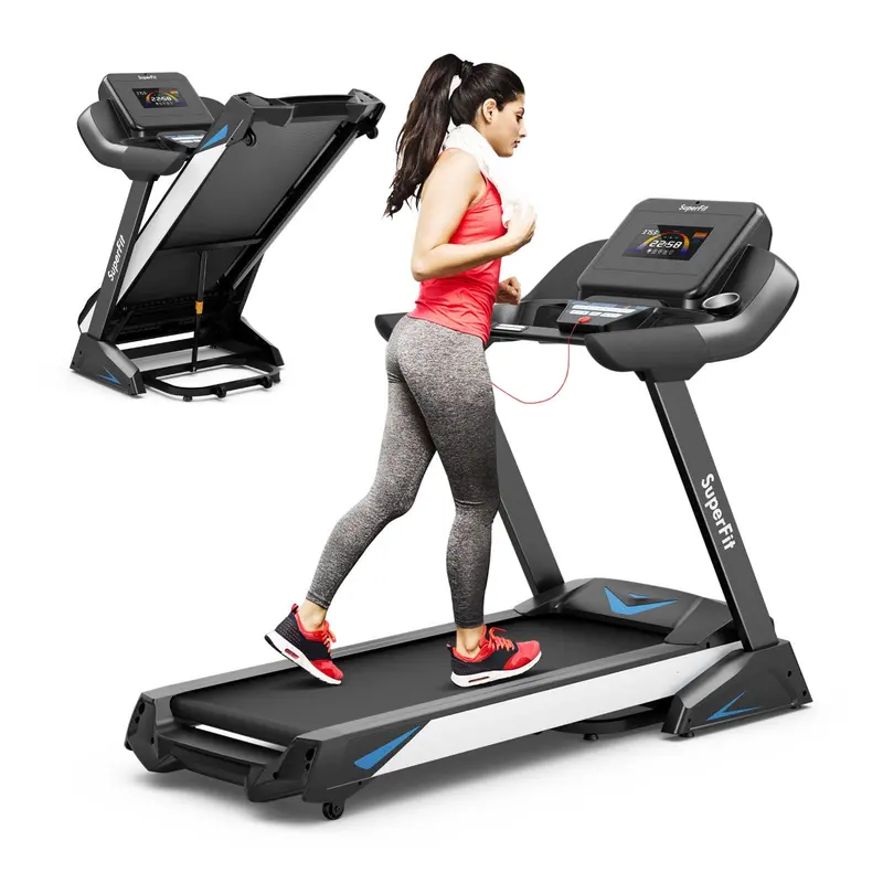 Commercial-Grade Folding Treadmill – 4.75Hp Motor, 15% Auto Incline, 20 Programs, And Robust Frame For Intense Training 1