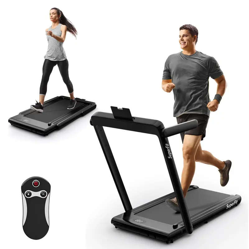 Compact Under-Desk Treadmill – 2.25Hp Folding Design With Touchscreen Controls 7