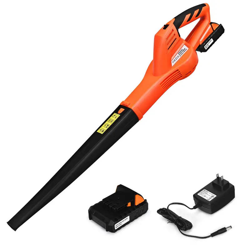 Cordless Rechargeable Leaf Blower – Lightweight Lithium-Powered Garden Sweeper With Fast-Charge Battery 1