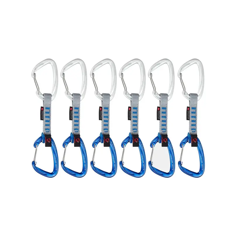 Crag Wire 10Cm Indicator Quickdraw Set – 6-Pack 1