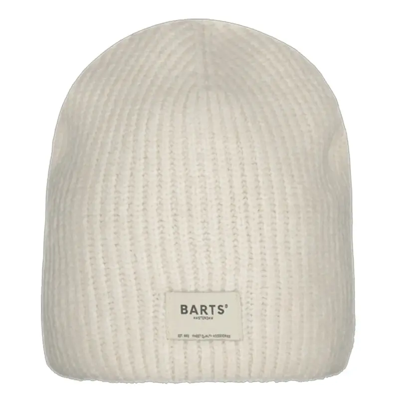 Cream Darty Minimalist Beanie – Lightweight Wool-Blend Knit 1